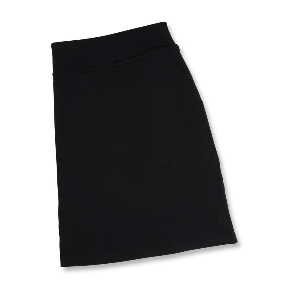 Schwarzer Leistungs-strickskort Damen Footjoy Switzerland