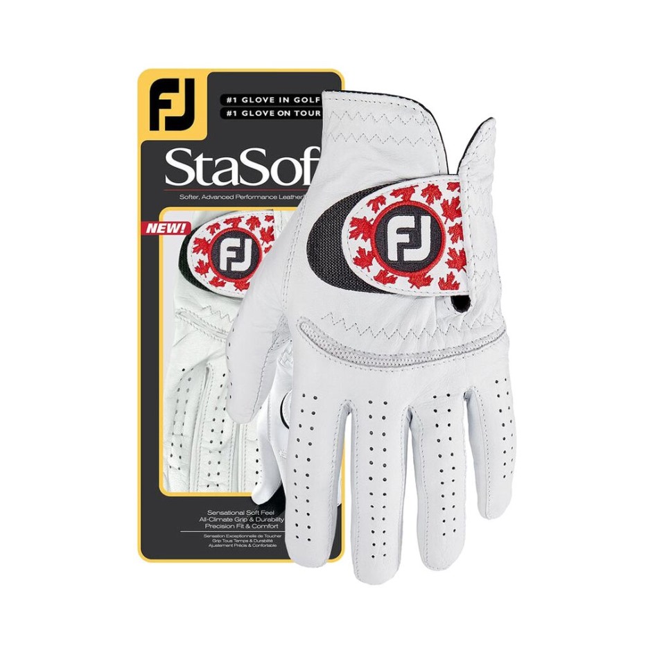 Pearl-red Leaf Footjoy Schweiz Stasof Limited Edition Damen