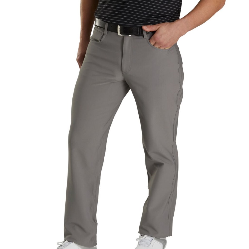 Footjoy Switzerland 5-Pocket-Hose Grau