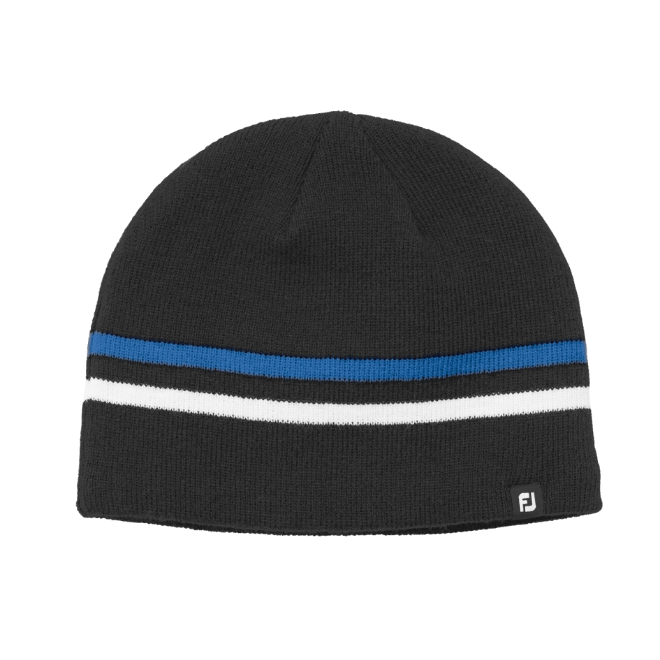 Footjoy Switzerland Schwarze Winterstrickmütze