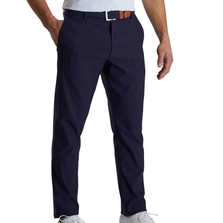 Marineblaue Footjoy Switzerland Thermoserie Hose