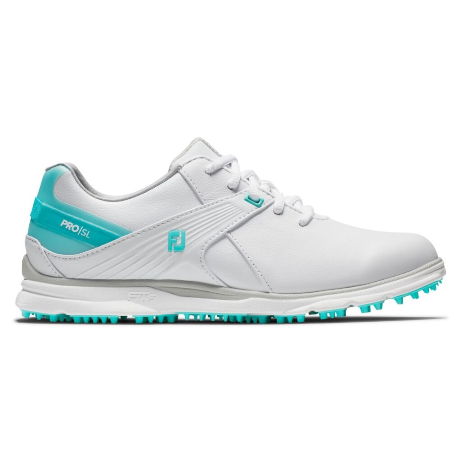 Weiß-aqua Footjoy Switzerland Pro Sl Damen-stil Der Vorherigen Saison