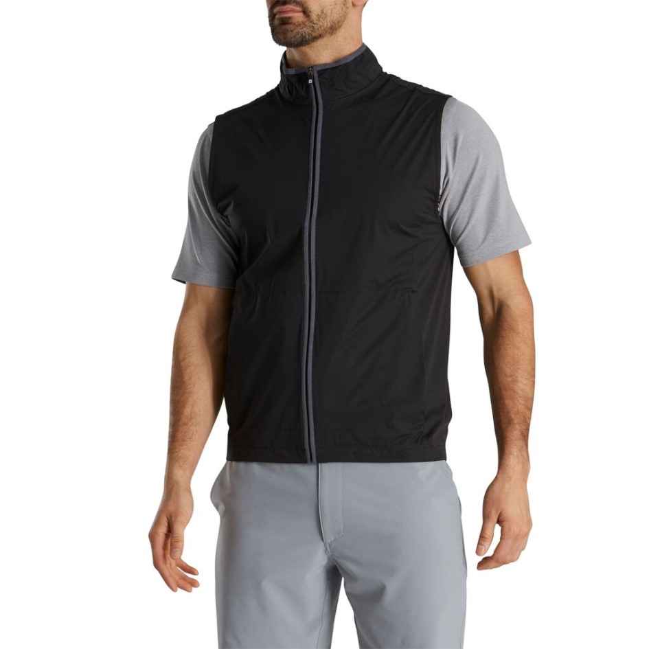 Schwarz-charcoal Footjoy Switzerland Hydroknit Weste