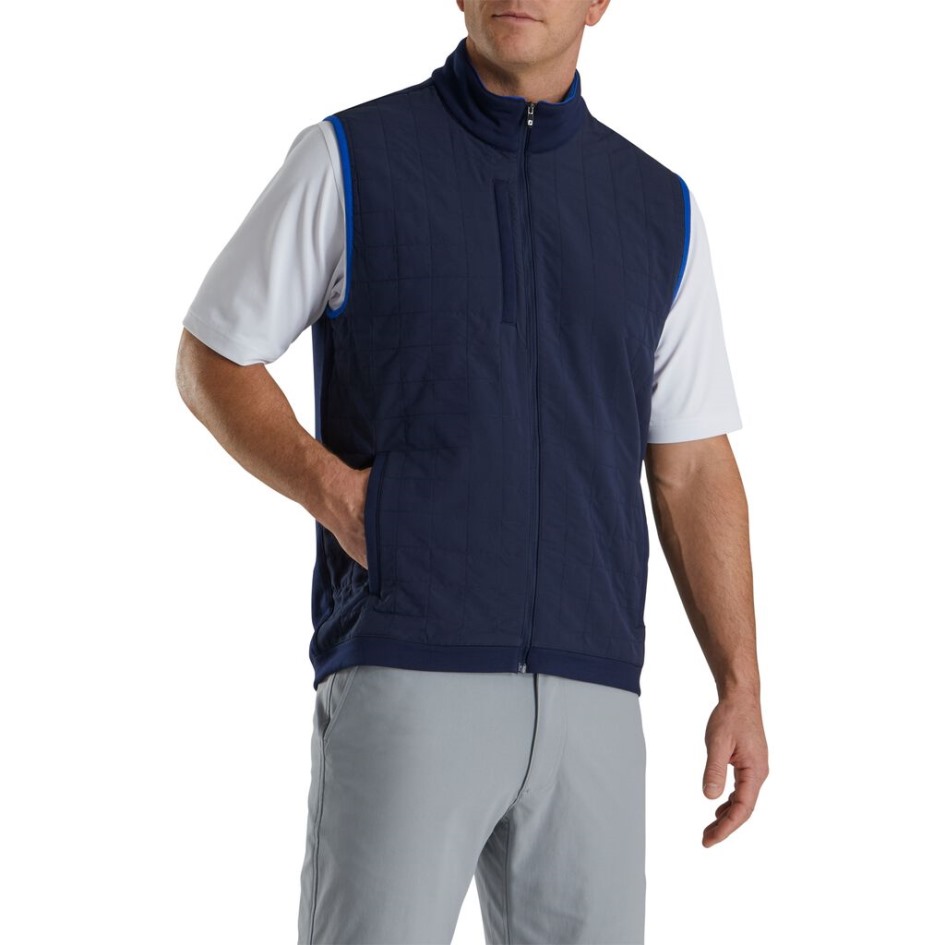 Footjoy Switzerland Hybrid Weste Navy