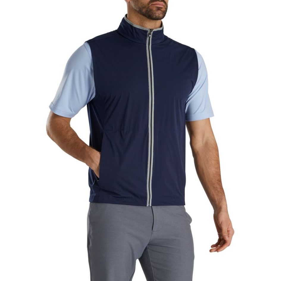 Hydroknit Weste Footjoy Switzerland Navy-grey