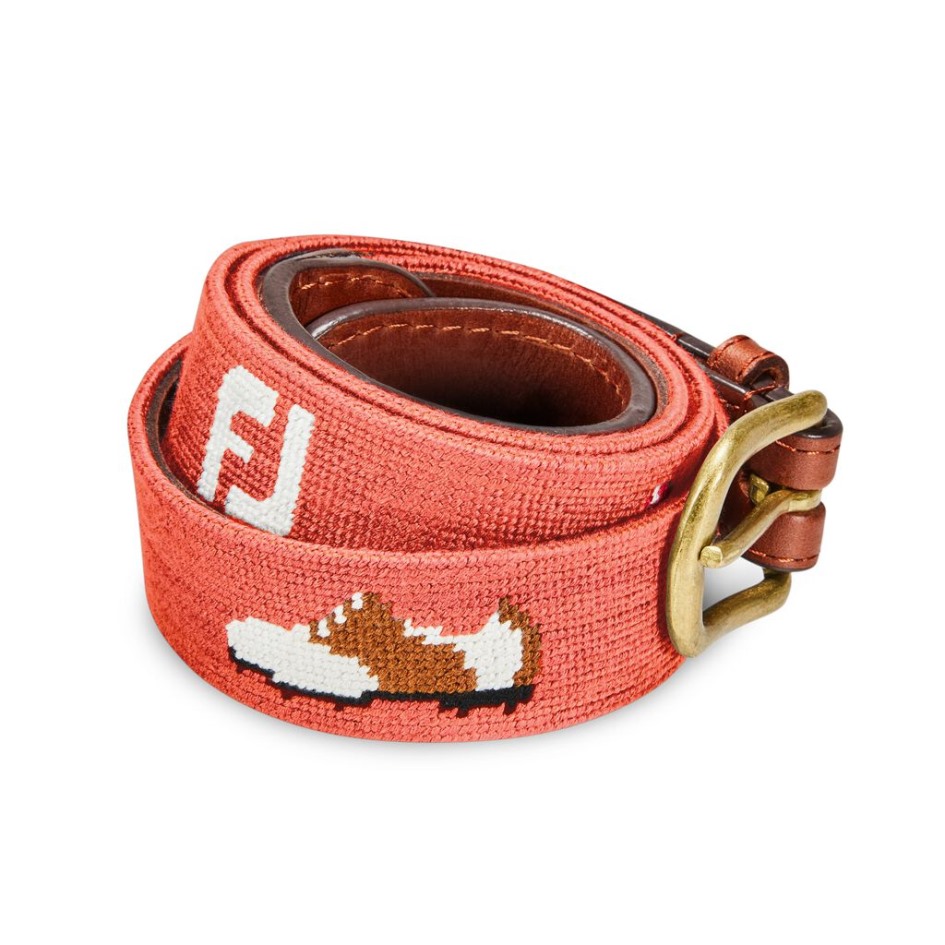Footjoy Switzerland Melon Nadelspitzen-Gürtel
