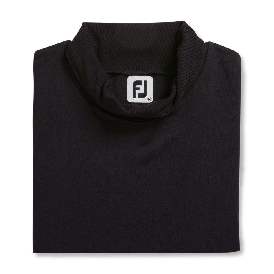 Pullover Mit Trichterkragen Damen-vorsaison Stil Schwarz Footjoy Switzerland
