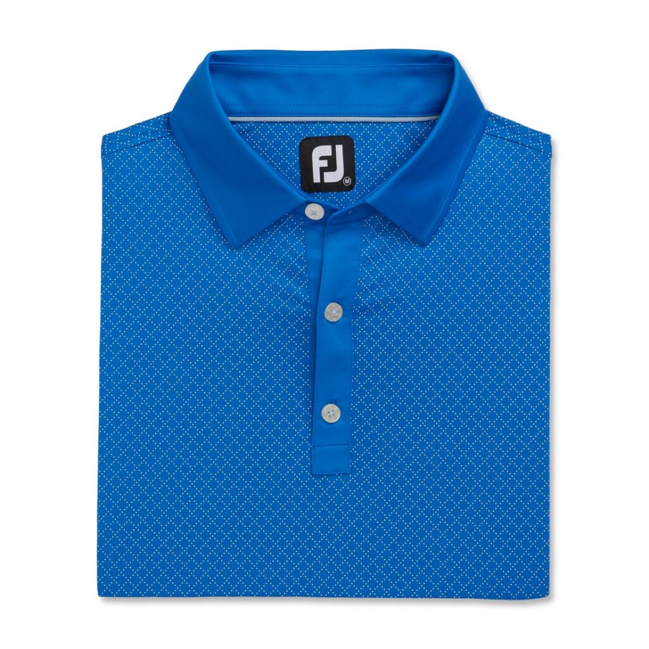 Royal Diamond Dot Print Lisle Selbstkragen-stil Der Vorigen Saison Footjoy Schweiz