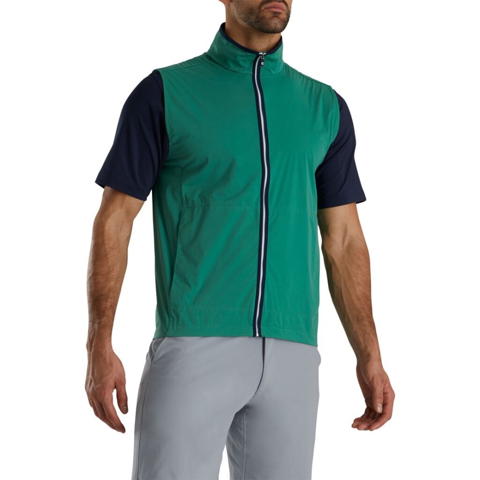 Footjoy Switzerland Evergreen-Navy Hydroknit-Weste