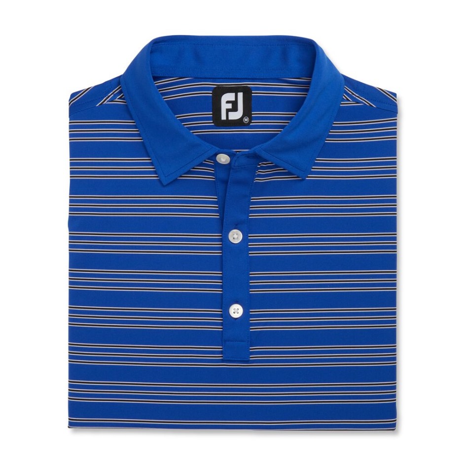 Ocean Trio Stripe Lisle Stehkragen Footjoy Switzerland