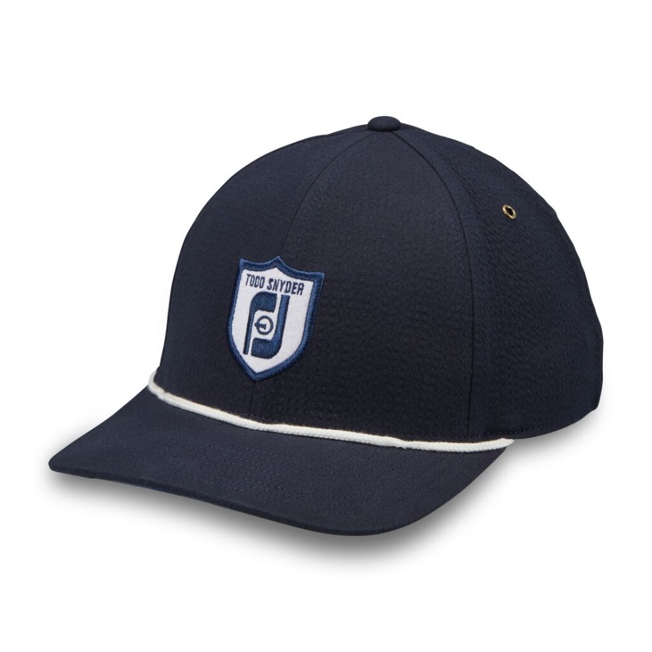 Seersucker Kordelmütze Navy Footjoy Schweiz