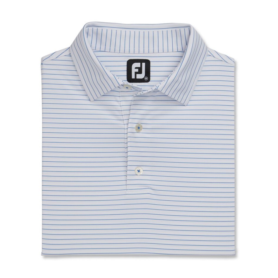 White-royal Lisle Klassischer Bleistiftstreifen Footjoy Switzerland