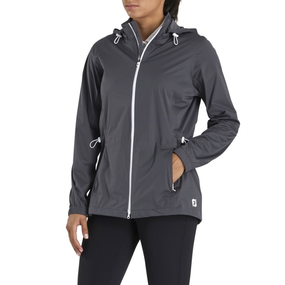Footjoy Switzerland Hydroknit Regenjacke Damen Charcoal