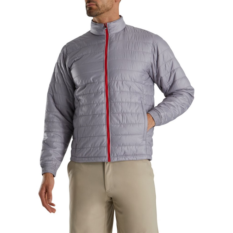 Graue Active Isolationsjacke Footjoy Switzerland