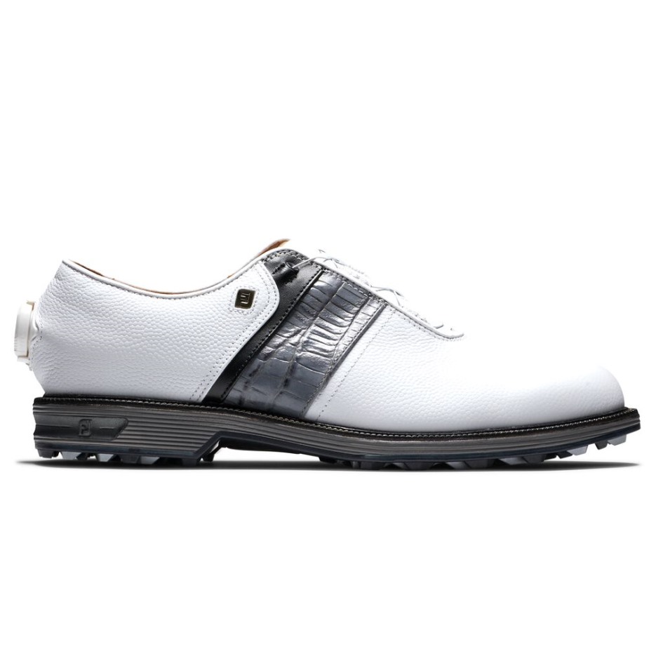 White-grey Footjoy Schweiz Premiere Series - Packard Boa