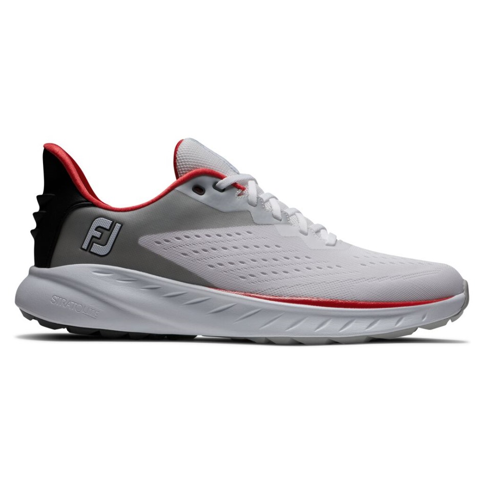 Footjoy Schweiz Weiß-schwarz-rot Flex Xp