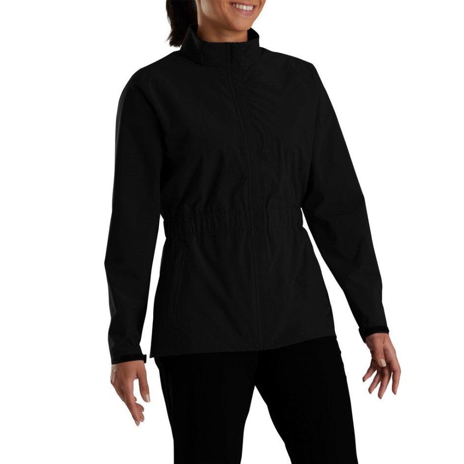 Schwarz Footjoy Switzerland Fj Hydrolitenregenjacke Damen