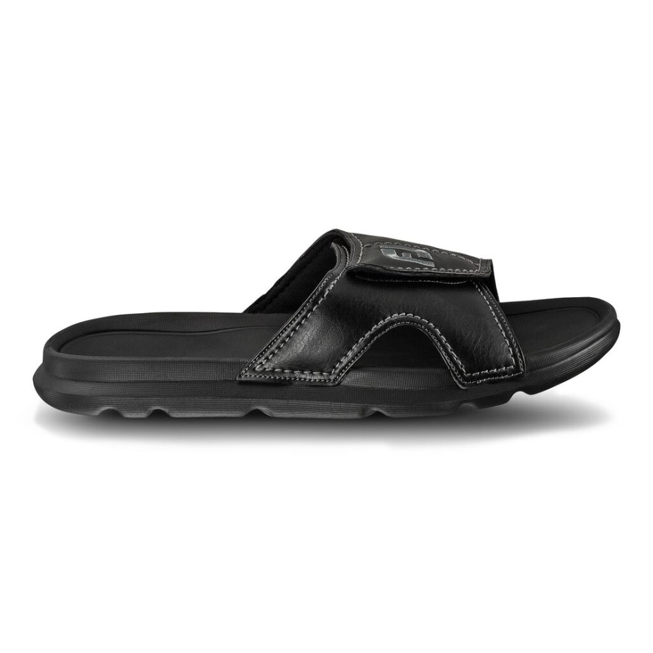 Black Footjoy Schweiz Fj Slide Im Stil Der Vorherigen Saison