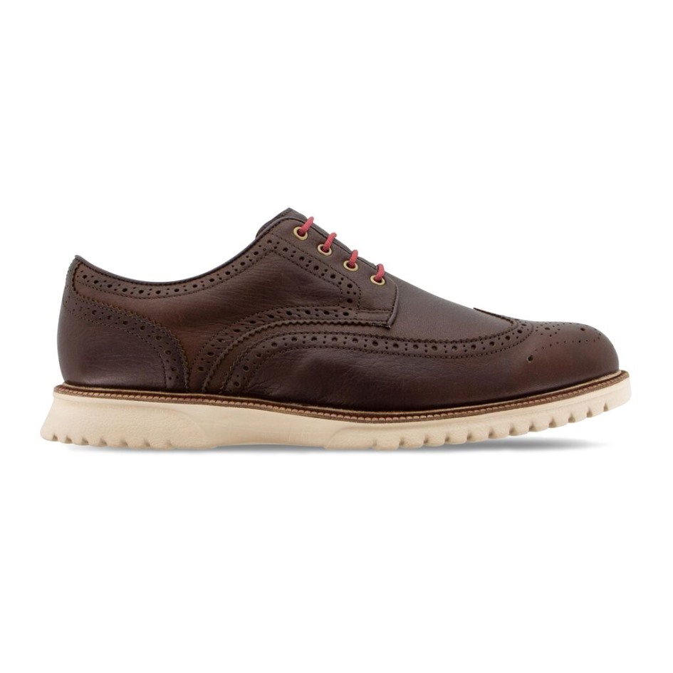 Footjoy Switzerland Club Casuals Flügelspitze Braun