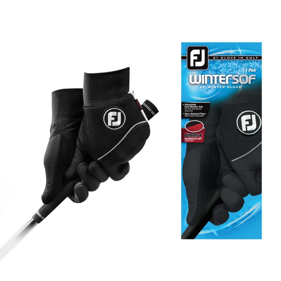 Schwarzes Wintersof Paar Footjoy Schweiz
