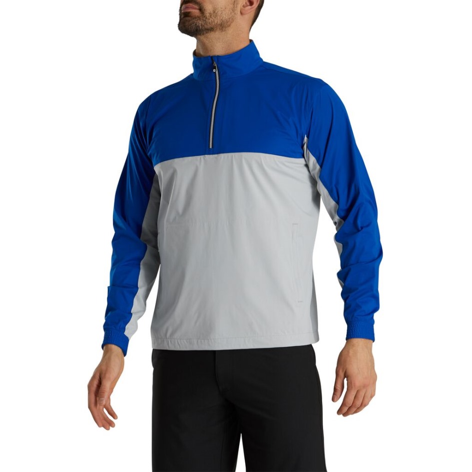 Hydroknit Pullover Royal-silber Footjoy Switzerland