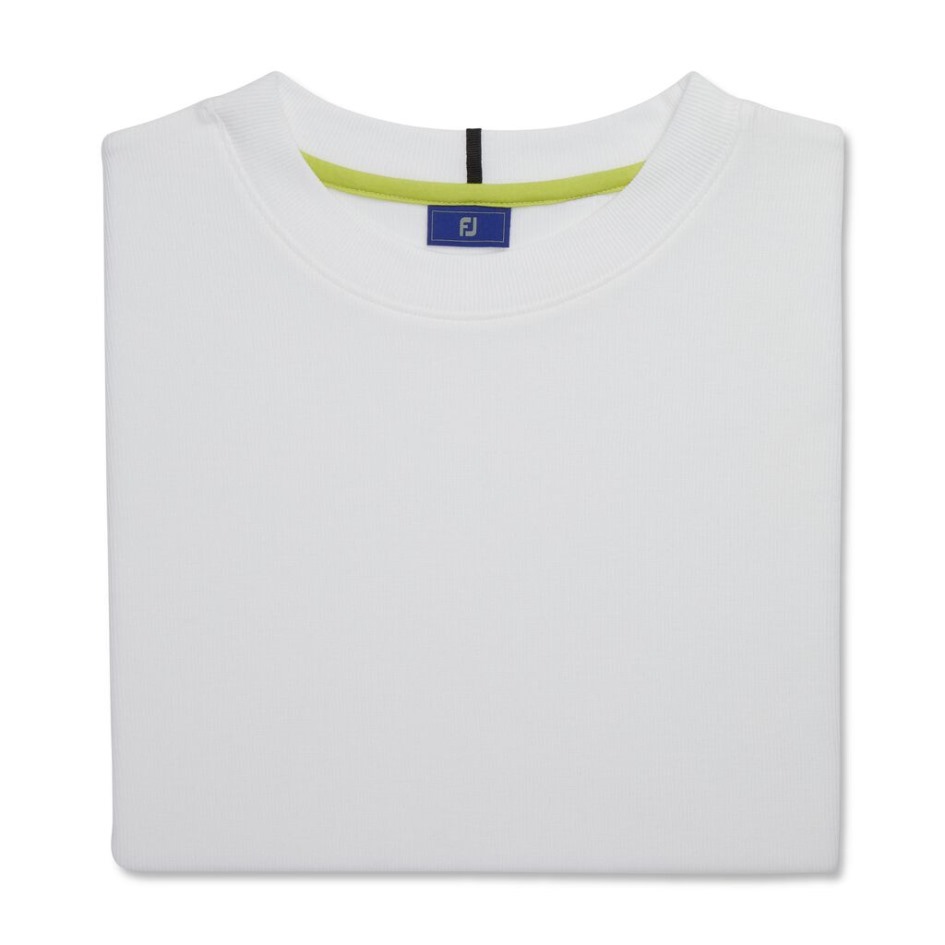 Footjoy Switzerland Rundhalspullover Weiß