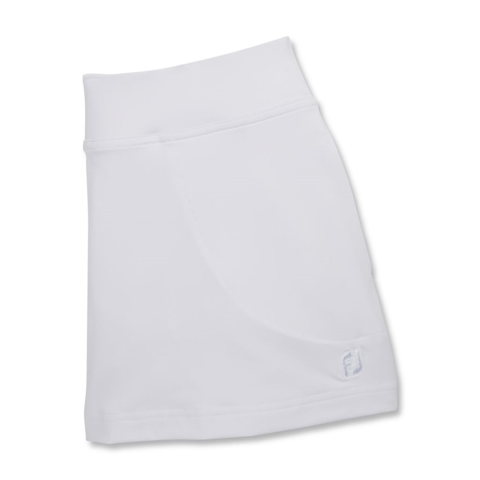 Footjoy Switzerland Skort Junior Girl White