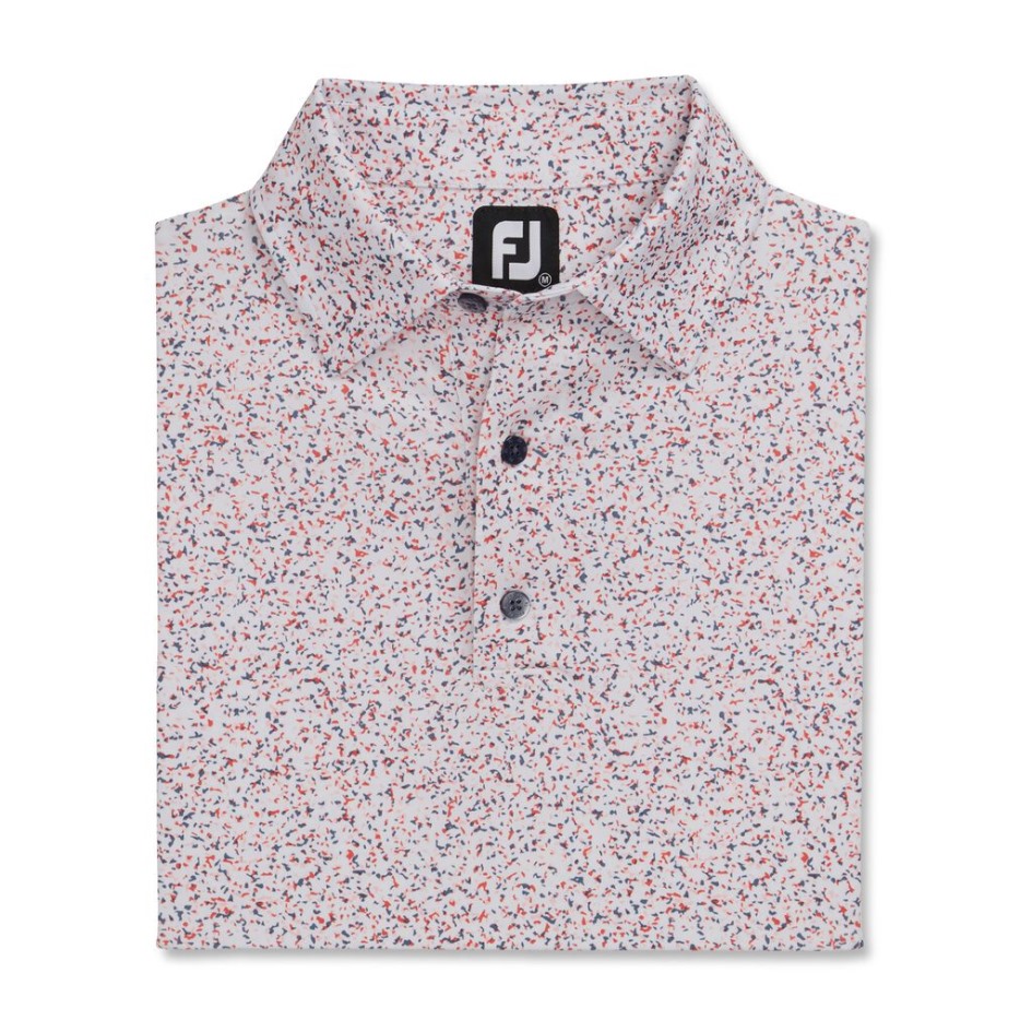 Weiß-quarz Pink-graphit Footjoy Switzerland Granit-print-stil Der Vorherigen Saison