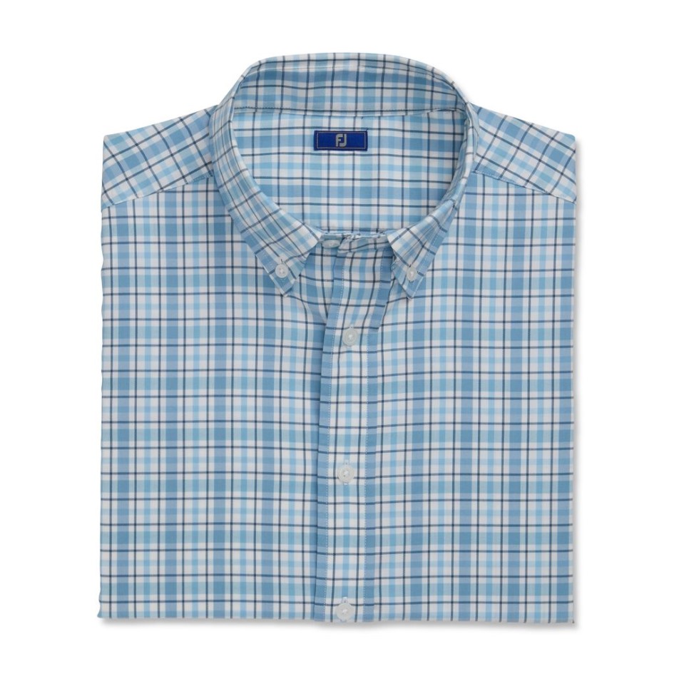 White-dusk Blue-ink Superweiches, Gewebtes Plaid Footjoy Switzerland