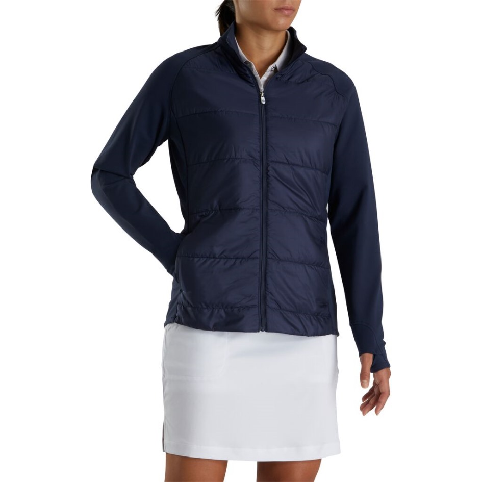 Hybridjacke Damen Footjoy Switzerland Navy