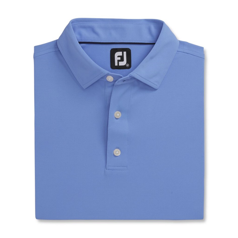 Lagune Footjoy Schweiz Performance Stretch Pique Fester Selbstkragen