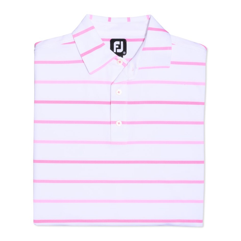 Weiß-pink Brustkrebsbewusstsein Vogelaugenstreifen Footjoy Switzerland