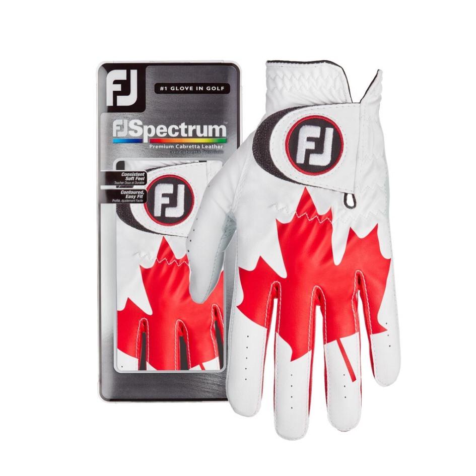 Fj Spektrum Kanada Footjoy Schweiz Weiß-rot