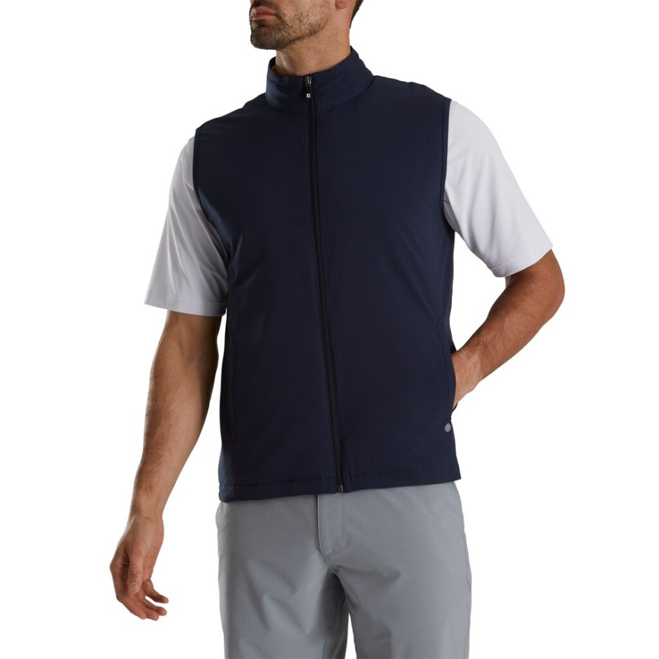 Footjoy Switzerland Navy Thermoseries Weste