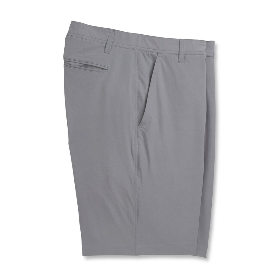 Graue, Gewebte Shorts Mit Unterbrochenen Streifen - Stil Der Vergangenen Saison Von Footjoy Switzerland