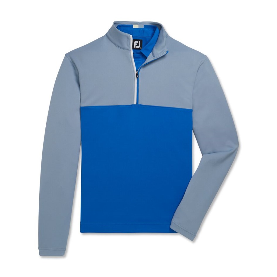 Footjoy Switzerland Grau-royal Color Block Chill-out-stil Der Vorigen Saison