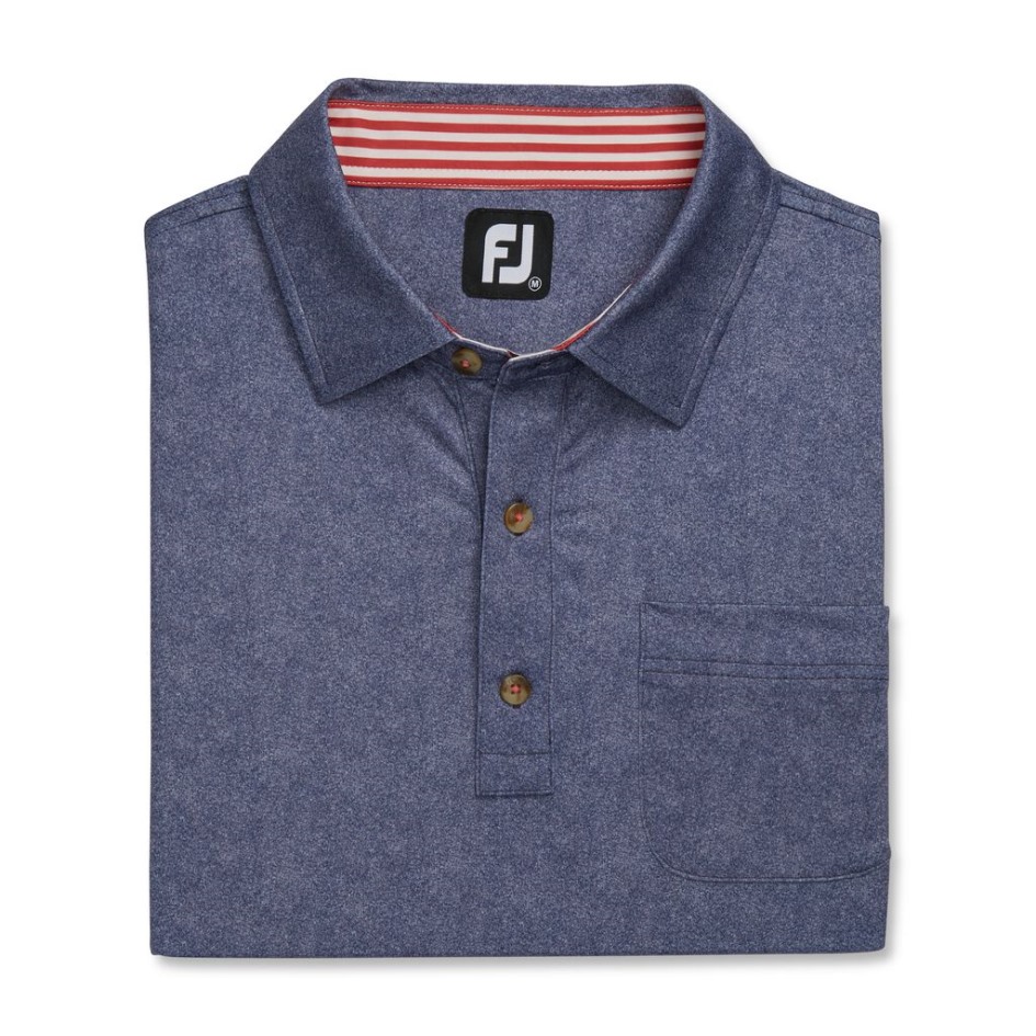Heather Lisle Stehkragen Footjoy Switzerland Navy