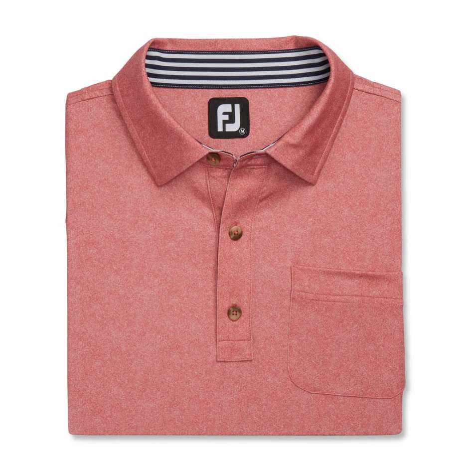 Red Footjoy Switzerland Heather Lisle Selbstkragen