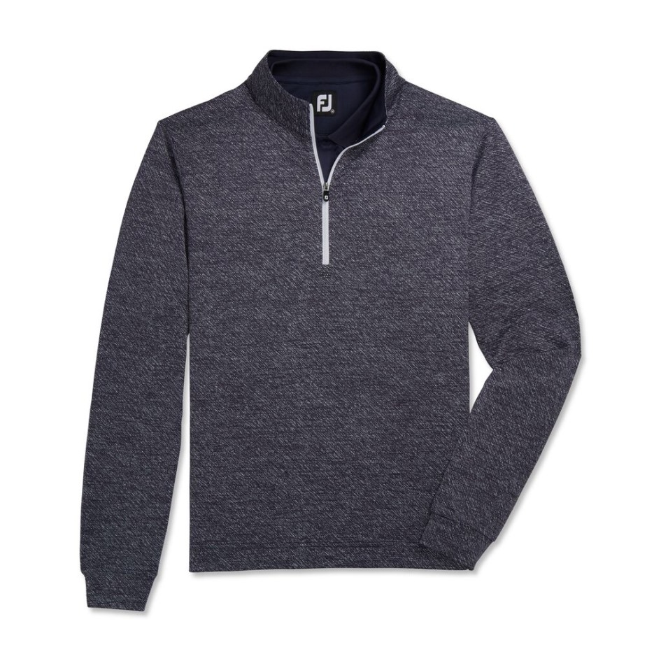 Midlayer Mit Jacquardstruktur Footjoy Switzerland Navy