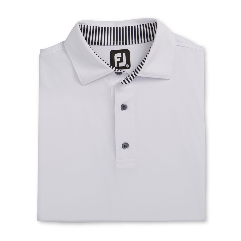 Fester Lisle Selbstkragen Weiß Footjoy Schweiz