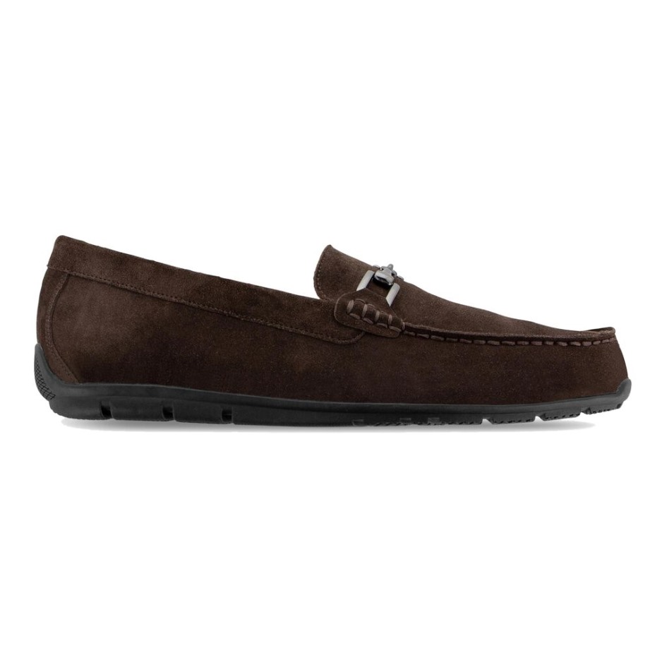 Chocolate Footjoy Switzerland Club Casuals Wildleder-Loafer