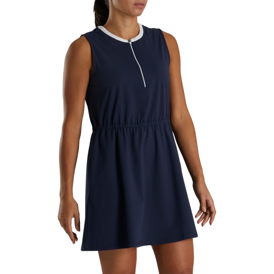 Footjoy Switzerland Golf Dress Damen-vorsaison Stil Navy