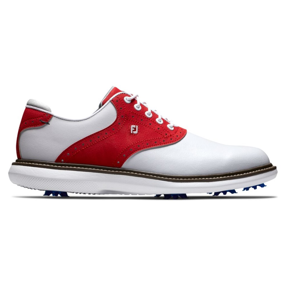 White-red Footjoy Schweizer Traditionen