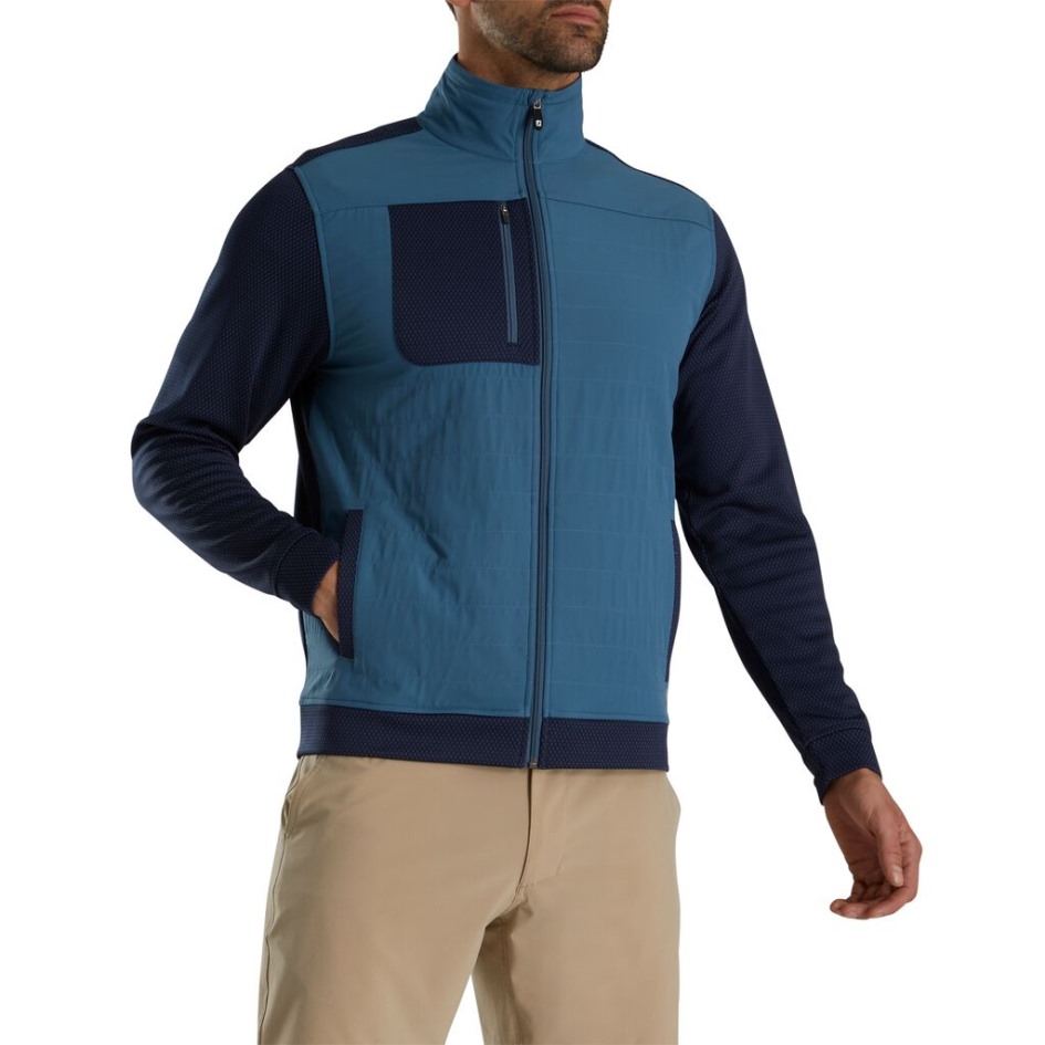 Thermoseries Hybridjacke Navy-schiefer Footjoy Schweiz