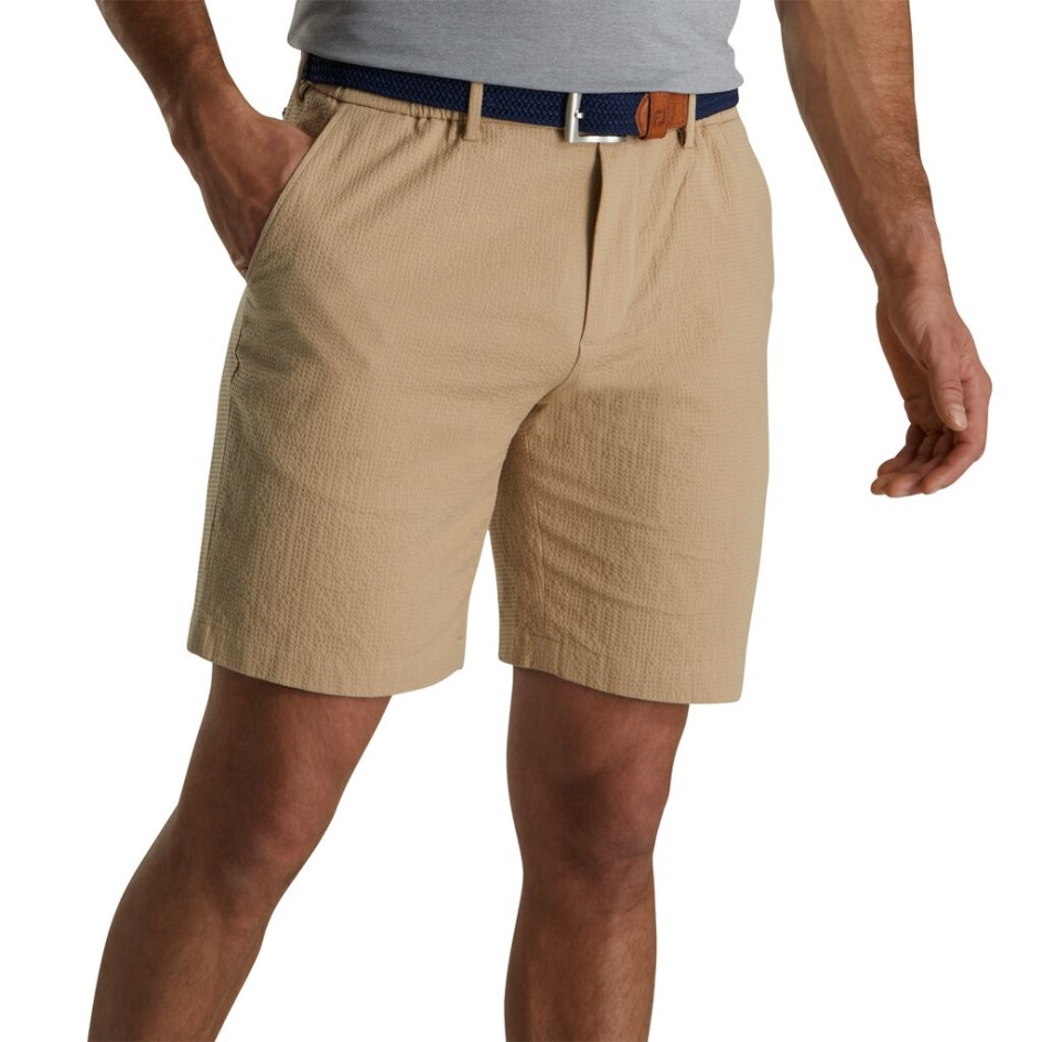 Footjoy Switzerland Cornstalk Seersucker Reiseshorts