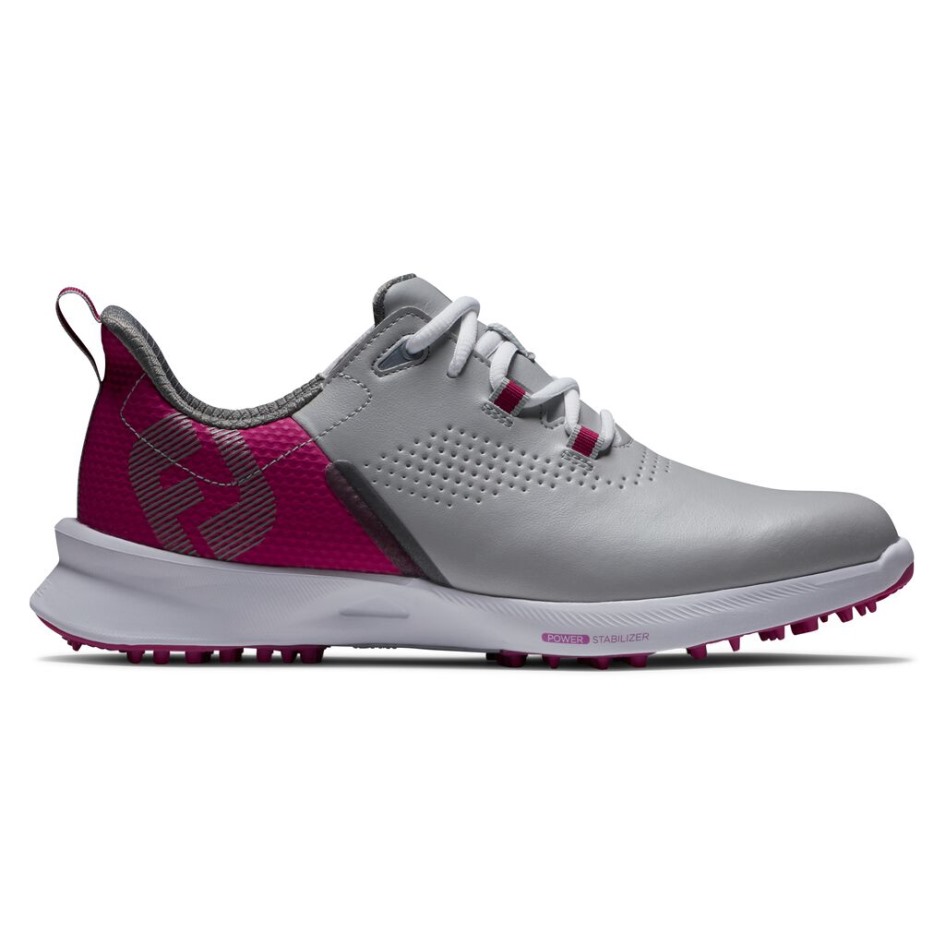 Footjoy Switzerland Fuel Damen Grau-hot Pink