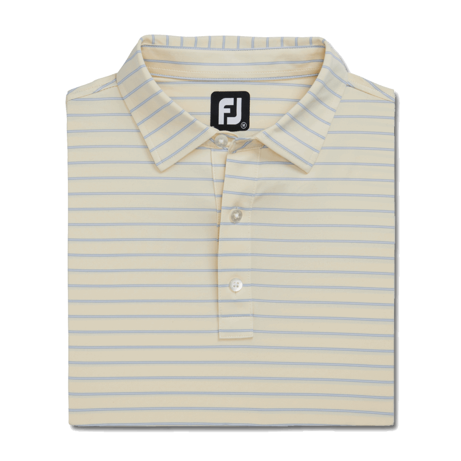 Footjoy Switzerland Limonade Dreifach Nadelstreifen Lisle Selbstkragen