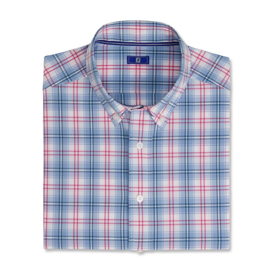 Footjoy Switzerland Wedgewood Performance Tartan Plaid-stil Der Vorherigen Saison