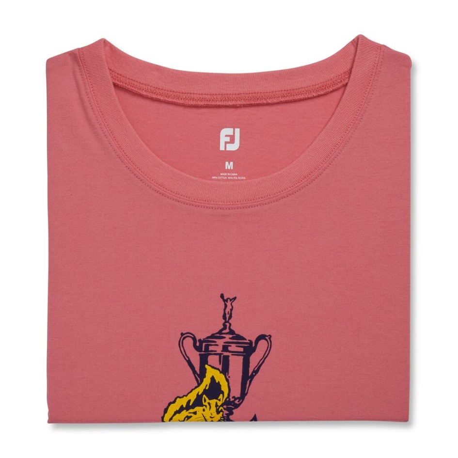 Rot 2022 Usa Offenes T-Shirt Mit Eichhörnchen-Grafik Für Damen Im Stil Der Vorsaison Footjoy Switzerland