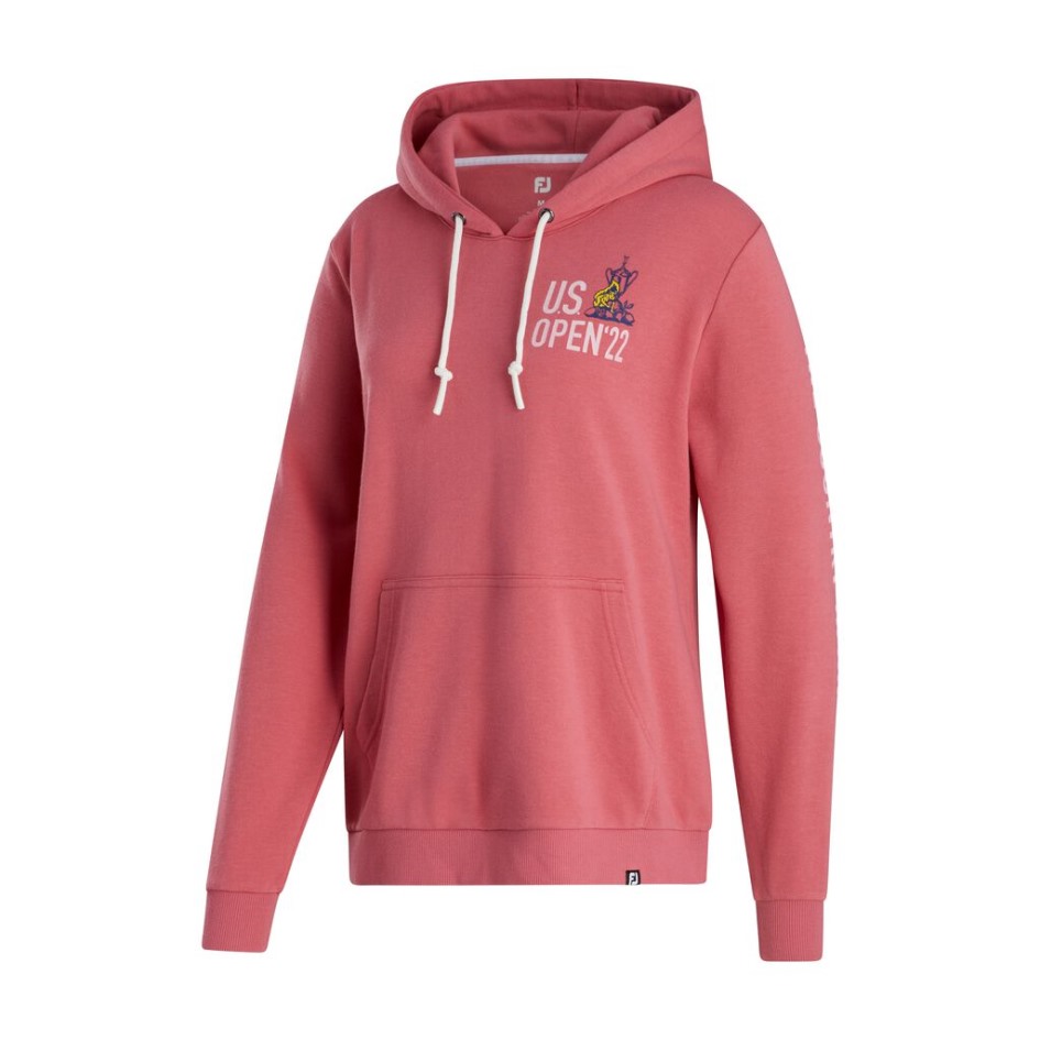 Footjoy Schweiz Rot 2022 Us. Offenes Sweatshirt Für Damen Im Stil Der Vorherigen Saison